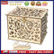 Wood Wedding Card Box DIY Mr Mrs Hollow Love Pattern Wedding Party Supplies