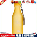 Candy Colors Unbreakable Frosted Plastic Kettle 550mL Water Bottle (Yellow)
