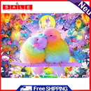 5D DIY Canvas Full Drill Color Parrot Diamond Painting Rhinestone Picture Crafts