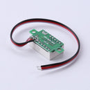 0.36inch LED Digital Voltmeter DC0-100V Three Line Volt Meter(Blue) Newly