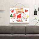 5D DIY Diamond Painting Christmas Gnome Full Drill Rhinestone Mosaic Art Pict