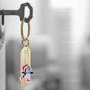 Snow Sports Diamond Painting Keychain DIY Crystal Drill Key Ring (YS016) Newly