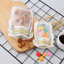 10pcs Reusable Mason Jar Nuts Candy Snacks Sealed Bags Fresh Food Storage Bag