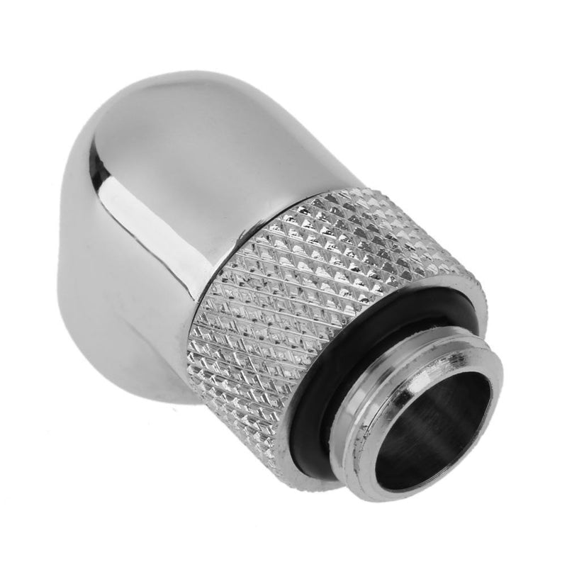 1pc G1/4 Thread 90 Degree Rotary Tube Adapter for PC Water Cooling System Newly