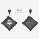 Golf Ball Cleaning Towel Sports Golf Club Head Wiping Cloth Cleaner (Black)