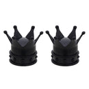 2pcs/Set Bicycle Tire Valve Caps Dustproof Crown Tyre Wheel Stem Air Valve Caps