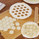 19 Holes Ravioli Dough Press Kitchen DIY Dumpling Maker Portable Mould Nice V0J0