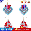 5D DIY Diamond Painting Earrings Kit Irregular Double-sided Drill (RZ025)