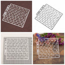 DIY Craft Embossing Scrapbooking Layering Stencils Painting template Flower