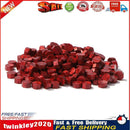100pcs Octagon Red Seal Wax Beads Stamp Beaded for Letter (Fire Red) Newly