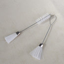 2pcs Double Ended Sewing Machine Cleaning Brushes Computer Keyboard Brush Newly