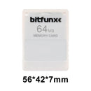 FMCB 1.966 Memory Card for Sony PS2 64MB Free McBoot Console Card (White) Newly