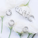 No piercing Punk Jewelry Set Ear Clip Cartilage Hoop Tragus Cuff Wrap Earrings
