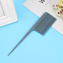 Plastic One-Way Hair Dyeing Tail Comb Professional Hairdressing Highlight Bru