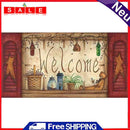 5D Diamond Painting Poster Letter Bear Full Round Mosaic Canvas DIY Home Picture