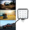 16LED Work Lamp 48W 2880LM 6500K IP67 Waterproof Square Car Truck Mini Spotlight