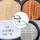 2 LED Loupe Lighted Reading Magnifier Neck Wear Sewing Magnifying Glass Newly