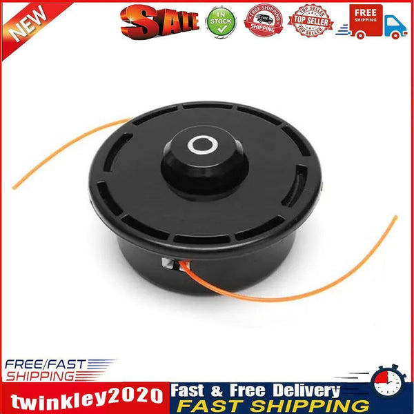 Grass Trimmer Head M10x1.25 String Brush Cutter Replacement with 2 Lines Newly