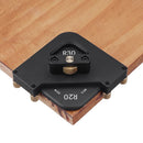 Woodworking Round Corner Radius Template Trimmer Router Edge Jig (Round) Newly