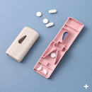 Creative Rectangular Mini Elderly Medicine Splitter Tablet Divider Pill Cutter