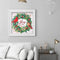 Diamond Painted 5D DIY Christmas wreath Partial Special Rhinestone Set Newly