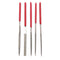 5pcs Needle Files Set for Metal Glass Stone Jewelry Wood Carving Polishing Newly