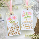 Metal cutting dies label frame set die scrapbook embossed craft photo card`