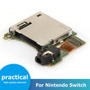 Game Card Slot with Headphone Jack Board for Nintendo Switch Replacement Part
