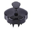 Silicone Scalp Massage Shampoo Brush Body Brush Hair Comb (Black) Newly