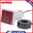 LED Digital Hertz Meter Signal Lights Voltage Current Frequency Combo Tester