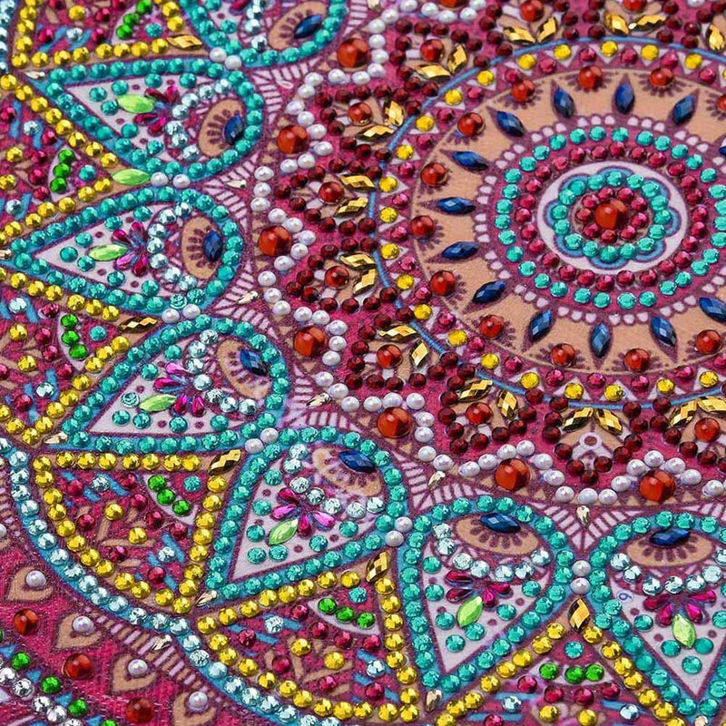 5D DIY Special Shaped Diamond Painting Color Flower Cross Stitch Embroidery