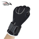 3mm Diving Gloves Men Women Anti-skid Underwater Swim Snorkeling Gloves (S)