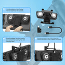 #A Cooling Fan with Bracket Portable Dual C-port Adapter for Steam Deck/Switch/O