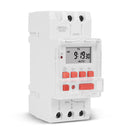 TM919B-4 30A Din Rail Weekly Programmable Digital Timer Relay Switch (12V) Newly