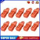 10pcs Outdoor Large Canopy Wind Rope Clamps Windproof Tent Clips (Red)