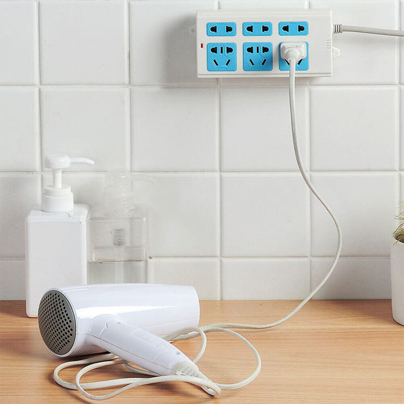 Home Self-Adhesive Power Strip Holder Desktop Socket Hanging Holder Fixator