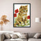DIY Needlework 11CT Art Stamped Canvas Kit Cross Stitch Craft (Cat) Newly