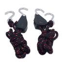 Kayak Canoe Bow Stern Tie Down Strap Adjustable Rope Hanger hook Tent Sling E6E5