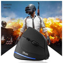 ZEALOTES F-35 Rechargeable Wireless Mice 3 Gears 2400DPI Upright Ergonomic Mouse