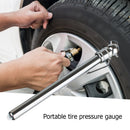 Car Vehicle Air Pressure Monitor Barometer 5-50psi Mini Tire Pressure Test Me