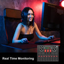 Singing Recording Sound Mixer Live Broadcasting Bluetooth Sound Card For TikTok