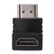 HDMI Male to HDMI Female Adapter Converter Extender 90 ° Angle for PS4