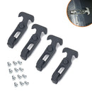 Car Accessories Front Door Knob Draw Latch Cooler T-Handle Hasp Rubber Flexible