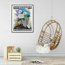 5D DIY Diamond Painting Flowers Partial Special Shape Drill Crafts Mosaic Dec