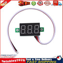 0.36inch LED Digital Voltmeter DC0-100V Three Line Volt Meter(Blue) Newly