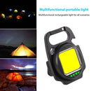 Keychain Flashlights COB LED 500 Lumens Portable Small Light with Bottle Op
