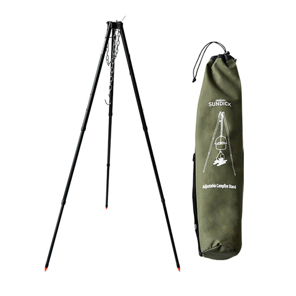 Camping Stativgrill Stativkocher für Outdoor Wandern Lagerfeuer Kochen BBQ