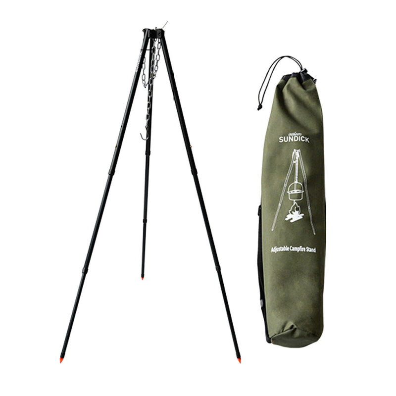 Camping Stativgrill Stativkocher für Outdoor Wandern Lagerfeuer Kochen BBQ