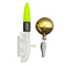 #A 1 Set Sea Fishing Rod LED Light Luminous Stick with Bells Ring for Night Fish