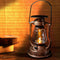 Solar Retro Kerosene Lamp Outdoor Portable Camping Yard Lantern (Copper)